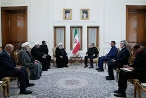 دیدار نائب رئیس مجلس اعلای اسلامی شیعیان لبنان با وزیر امور خارجه جمهوری اسلامی ایران 