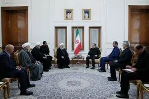 دیدار نائب رئیس مجلس اعلای اسلامی شیعیان لبنان با وزیر امور خارجه جمهوری اسلامی ایران 