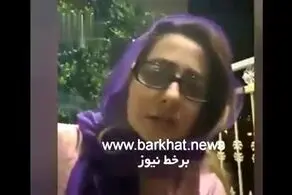 ویدیو| توهین زشت «نفیسه روشن» به مردم/ شما بیشعور و نادان هستید!