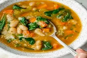 سوپ سبزیجات لوبیاسفید، پیش‌غذای خوشمزه و سالم