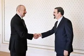 دیدار مشاور سیاسی رئیس جمهور ایران با رئیس جمهور آذربایجان