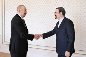 دیدار مشاور سیاسی رئیس جمهور ایران با رئیس جمهور آذربایجان