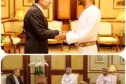 رایزنی تخت‌روانچی با البوسعیدی درباره مسائل دوجانبه و منطقه‌ای