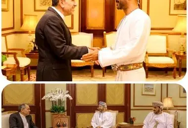 رایزنی تخت‌روانچی با البوسعیدی درباره مسائل دوجانبه و منطقه‌ای