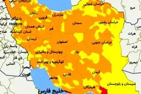 اسامی 3 شهر قرمز کرونایی کشور از 25 اردیبهشت 1400