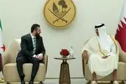 جولانی برای اولین بار به دوحه رفت 