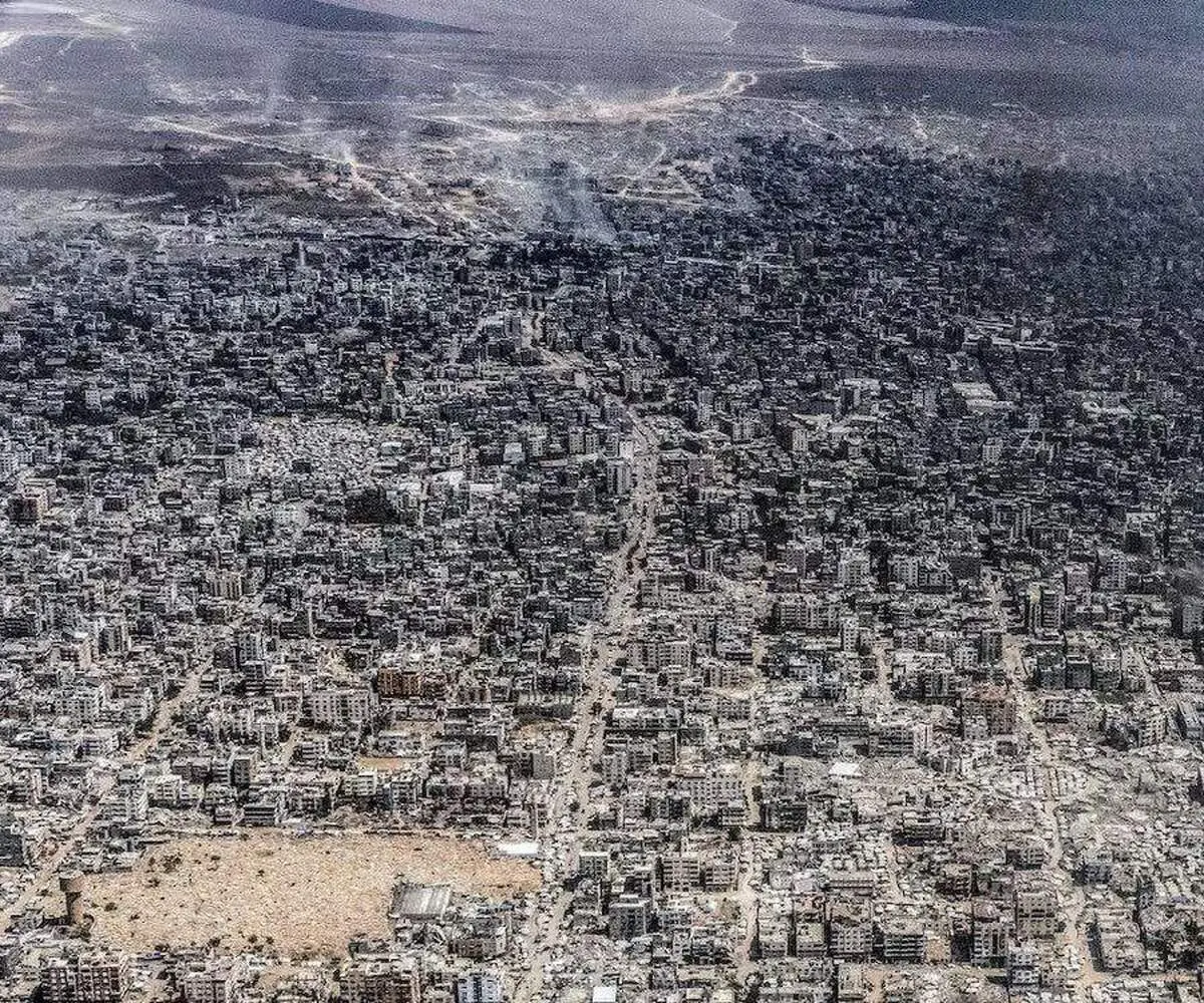 عکس آخرالزمانی از غزه خبرساز شد + ببینید 