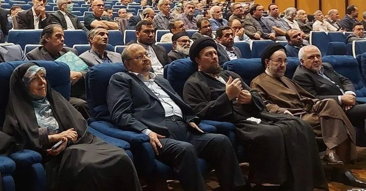 ظریف و خاتمی در یک قاب+ببینید