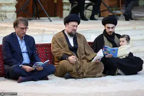 عکس جدید از سید احمد خمینی و دخترش ایران + ببینید 