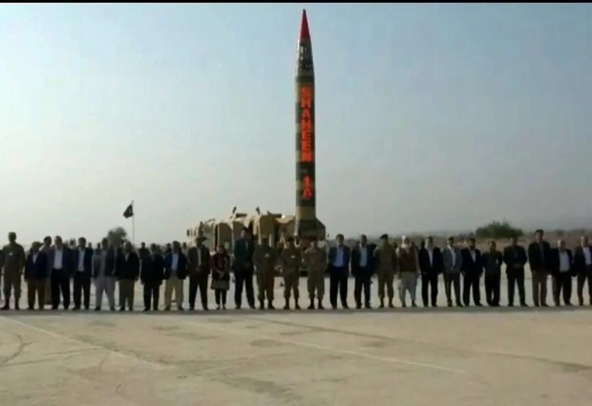 پاکستان موشک بالستیک آزمایش کرد!