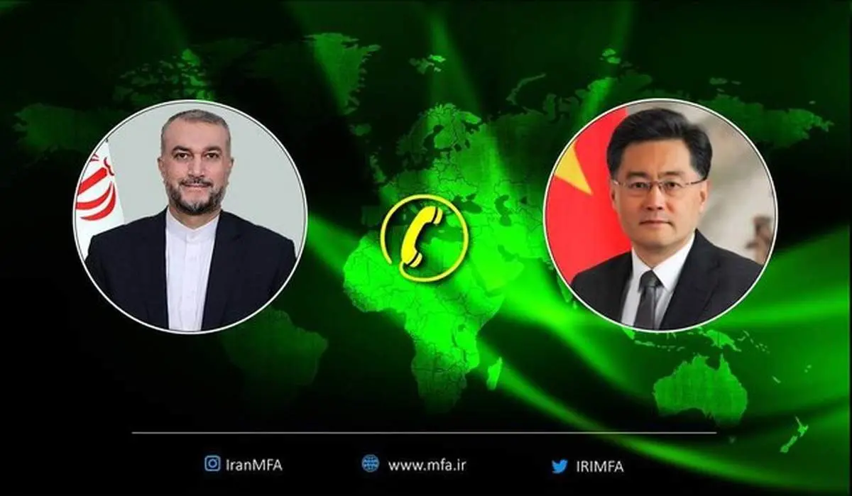 دعوت وزیر خارجه چین از امیرعبداللهیان برای سفر به این کشور