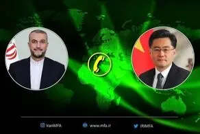 دعوت وزیر خارجه چین از امیرعبداللهیان برای سفر به این کشور
