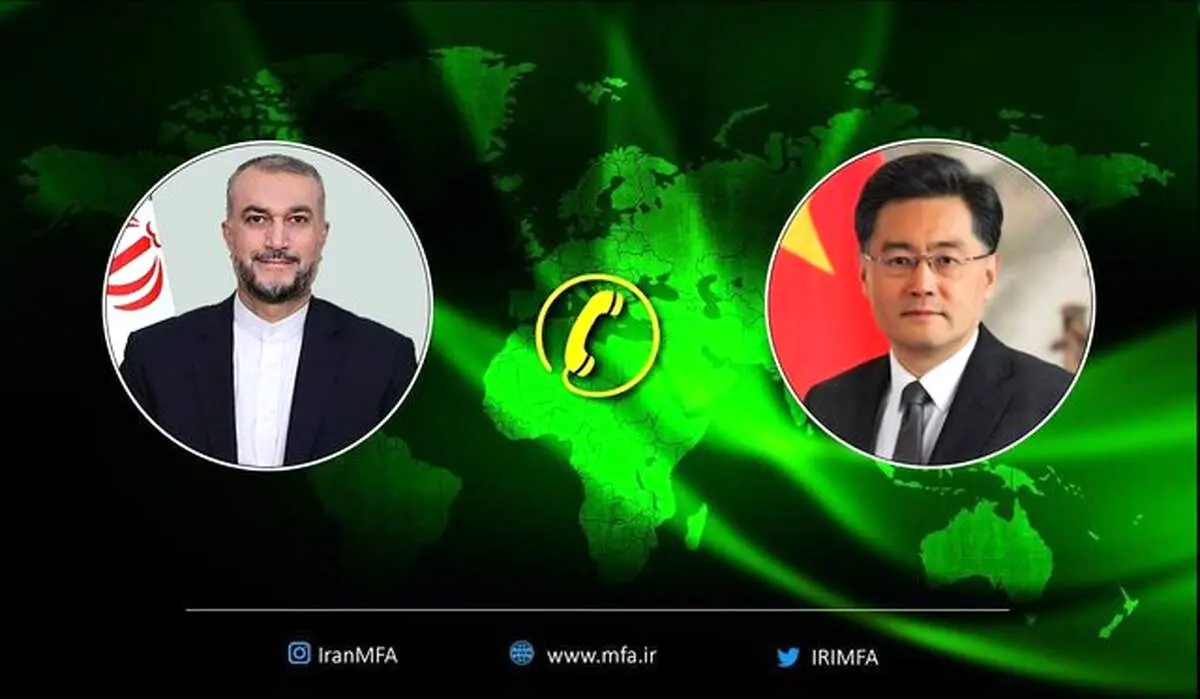 دعوت وزیر خارجه چین از امیرعبداللهیان برای سفر به این کشور
