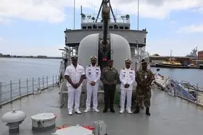 ناوگروه رزمی - اطلاعاتی ایران وارد بندر کیپ تاون آفریقای جنوبی شد