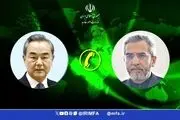 روایت علی باقری از رایزنی تلفنی خود با وزیر خارجه چین 