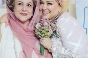 عکس جنجالی از مادر بهاره رهنما/ سر پیری این چه رفتاری بود!/ تصویر