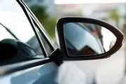 قاپیدن آینه بغل خودرو شاسی بلند در سه سوت! +فیلم
