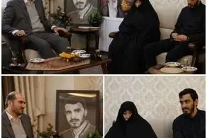  دیدار معاون اجرایی رئیس‌جمهور با خانواده شهید رسولی