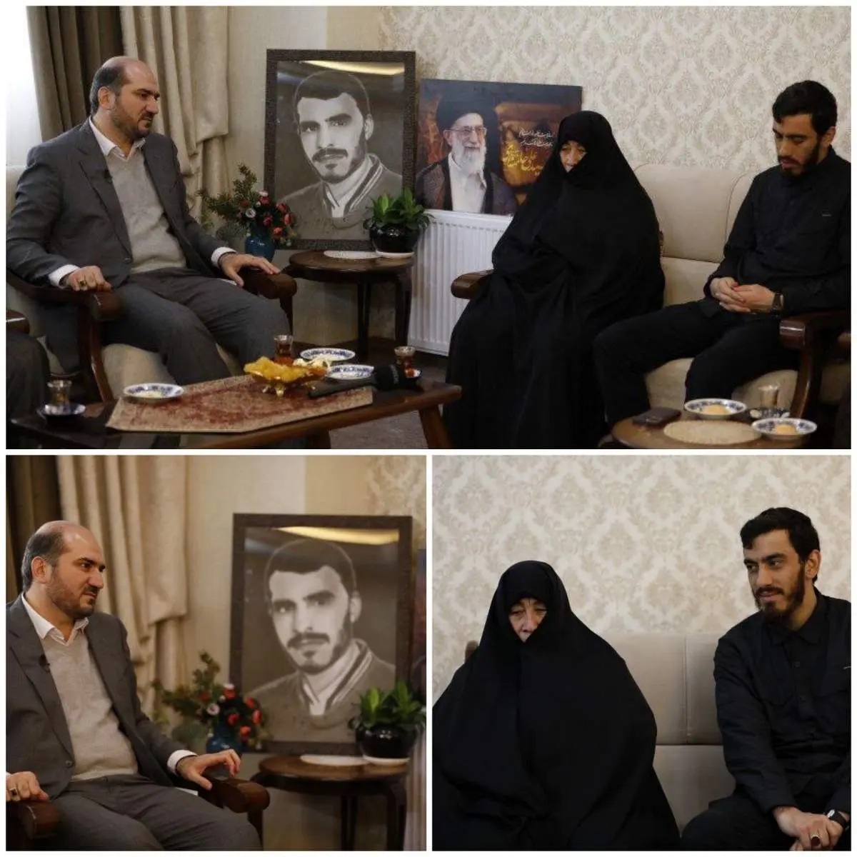 دیدار معاون اجرایی رئیسجمهور با خانواده شهید رسولی