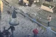 لحظه دردناک انفجار استانبول+ فیلم 