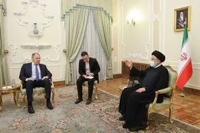 لاوروف با رئیسی دیدار کرد 