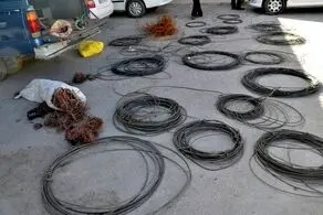 سارق حرفه‌ای در مرخصی از زندان ۳۰ پست مخابراتی را دزدید