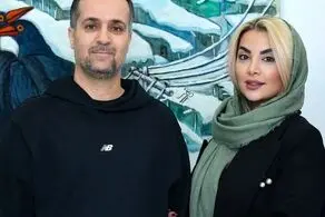 استایل جذاب احمد مهران‌فر و همسرش در کنار پارتنر جواد عزتی/ عکس