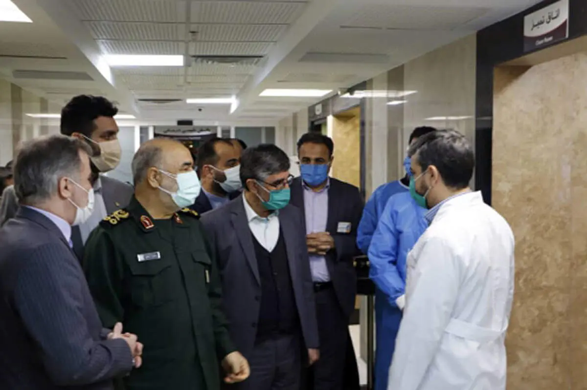 افتتاح برخی پروژههای درمانی و خدماتی با حضور فرمانده سپاه