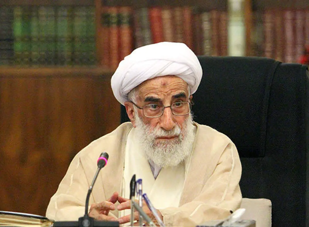 حضور آیت الله جنتی در مراسم تشییع رهبر شهید ایران + عکس 