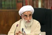 حضور آیت الله جنتی در مراسم تشییع رهبر شهید ایران + عکس 