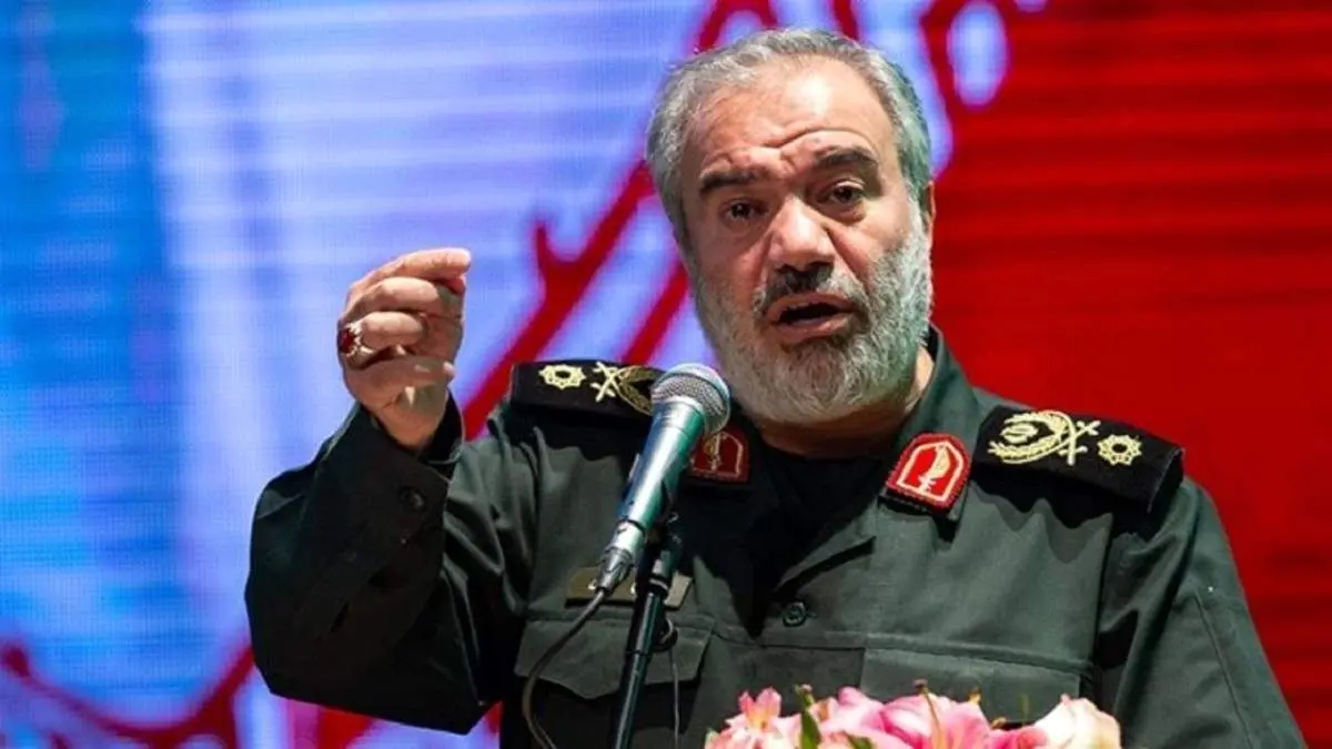 سردار علی فدوی: یک دهم درصد مردم در حوادث اخیر شرکت کردند