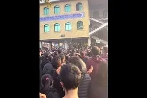 مراسم چهلم غزاله چلاوی در آمل با شعارهای ساختارشکنانه همراه شد 
