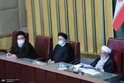 چرا آیت الله لاریجانی غیبت کرد؟+ ظاهر متفاوت علم الهدی 