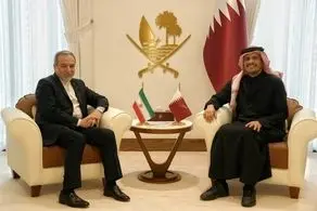 دیدار عراقچی با وزیر خارجه قطر 