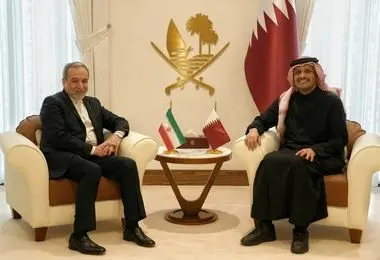 دیدار عراقچی با وزیر خارجه قطر 
