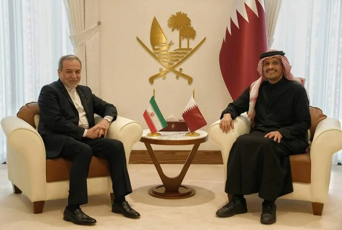 دیدار عراقچی با وزیر خارجه قطر 