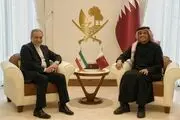 دیدار عراقچی با وزیر خارجه قطر 