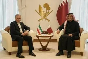 دیدار عراقچی با وزیر خارجه قطر 