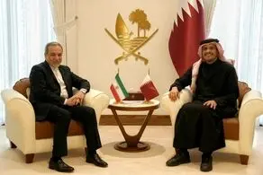 دیدار عراقچی با وزیر خارجه قطر 