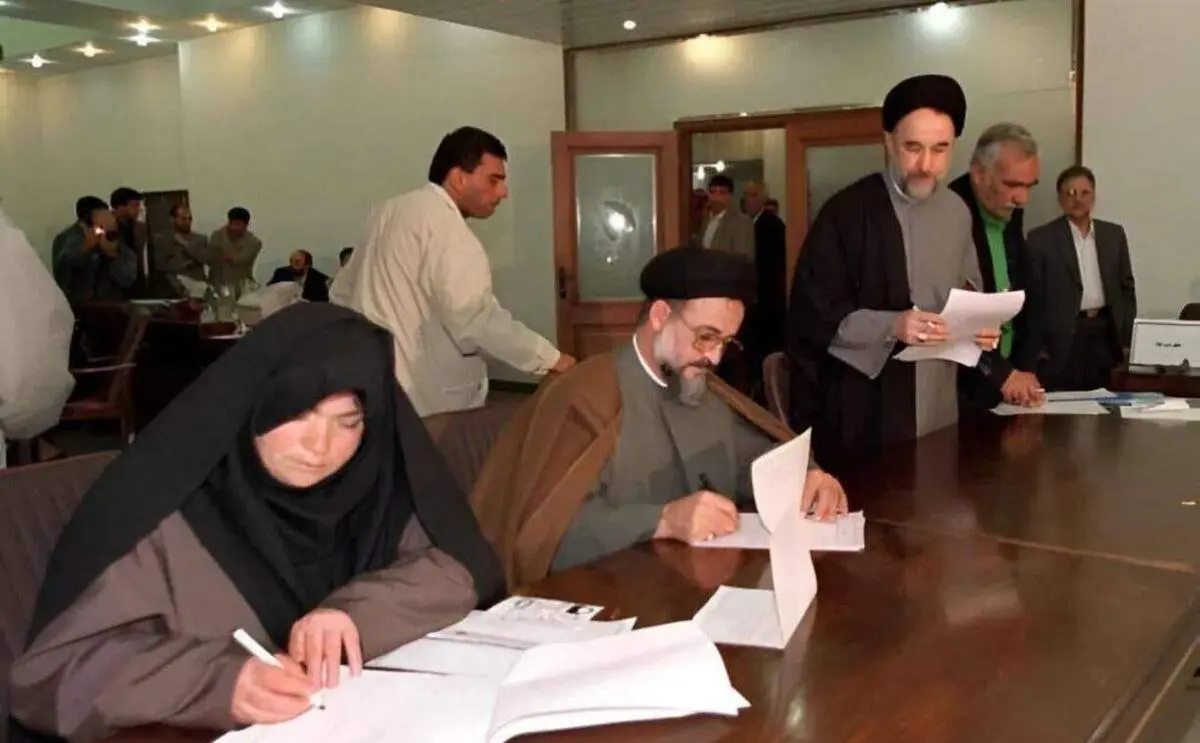 عکس دیده نشده از سیدمحمدخاتمی که در آستانه انتخابات منتشر شد + ببینید 