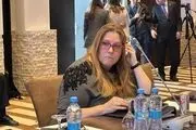 زن آمریکایی در افغانستان غوغا به پا کرد