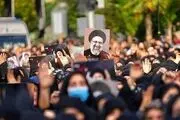 حجت الاسلام سید میثم خامنه‌ای فرزند رهبری در مراسم تشییع پیکر رئیسی/ عکس