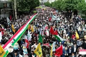 حضور نماینده زن مجلس با همسرش در راهپیمایی + عکس 