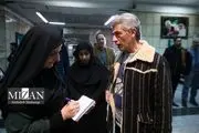 حضور یک بازیگر معروف در دادگاه منافقین + عکس 