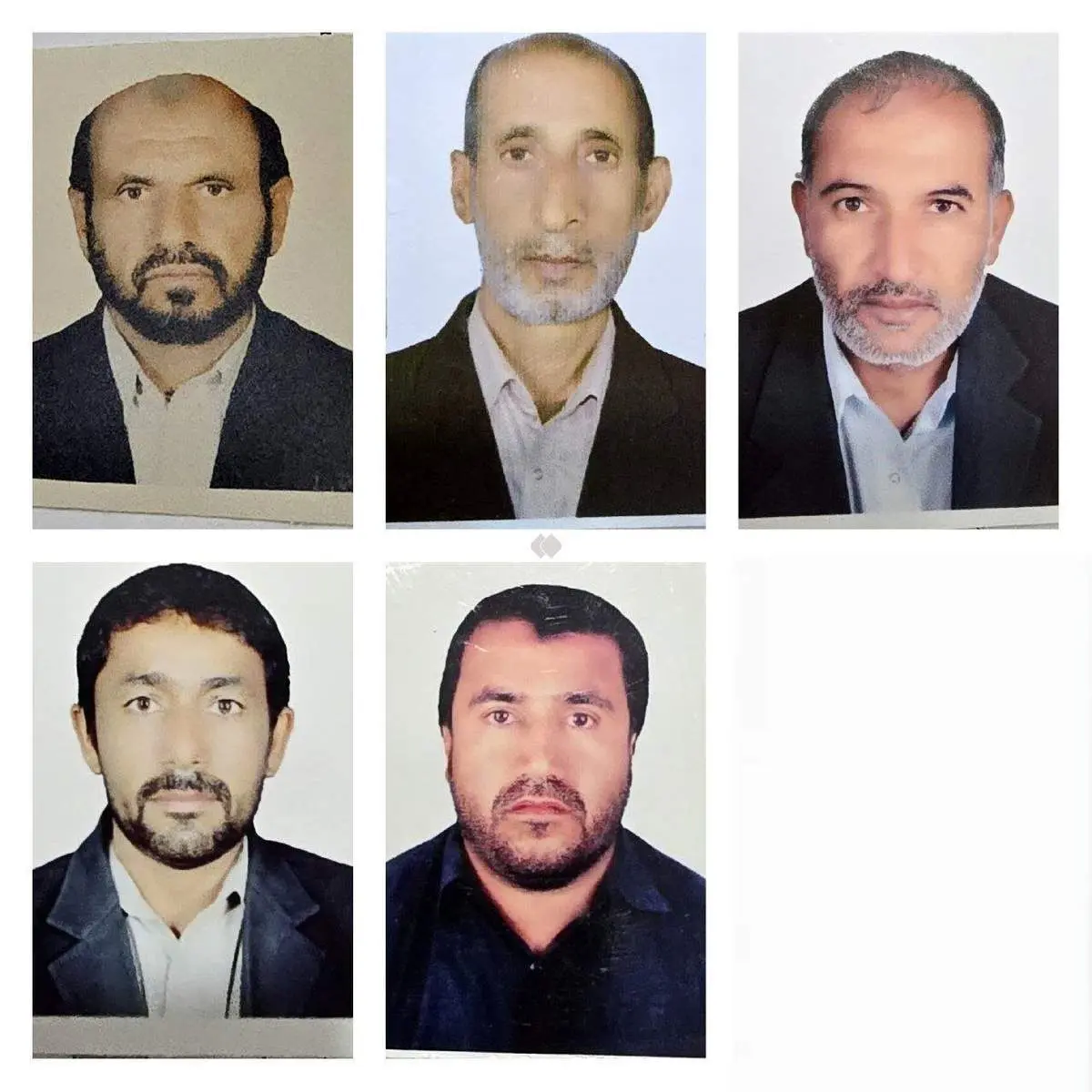 اولین عکس از ۵ شهید که شب گذشته در سراوان به شهادت رسیدند + ببینید
