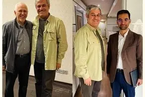 عکس سه چهره معروف در ستاد پزشکیان + ببینید 