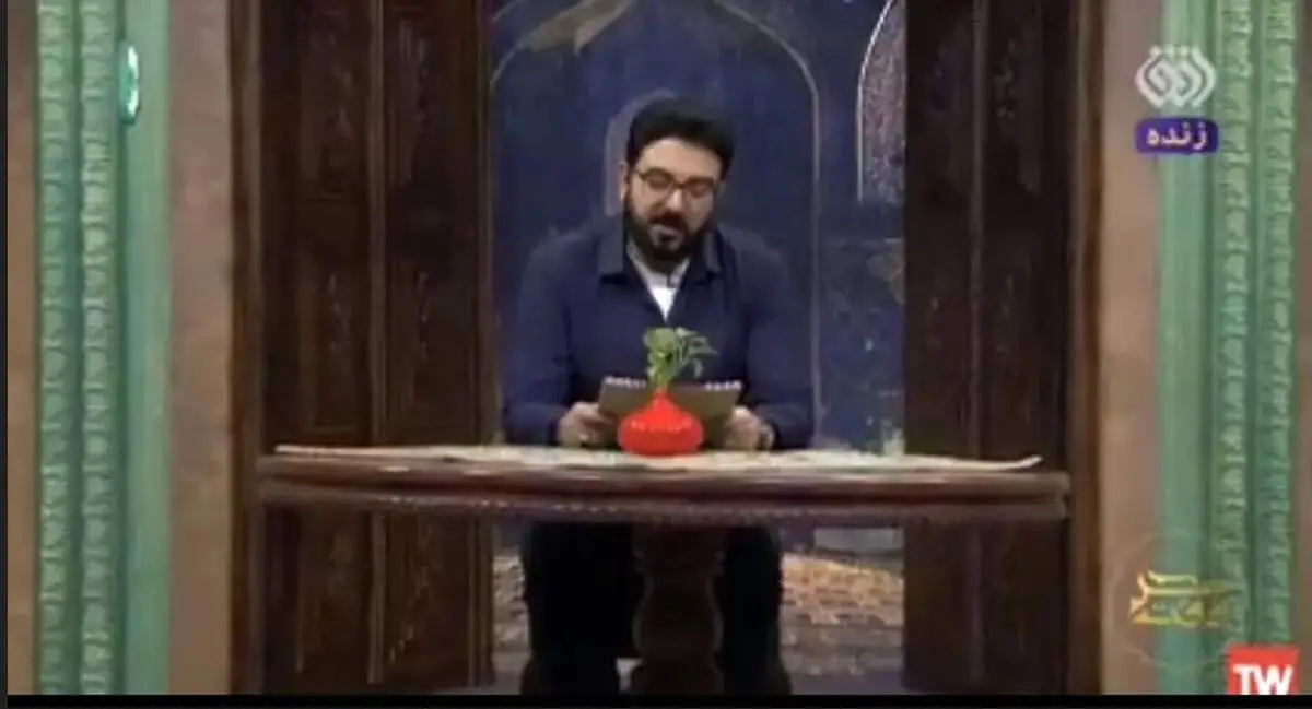 حمله مجری شبکه افق به دولت در برنامه زنده: حسابتان با کرام الکاتبین است
