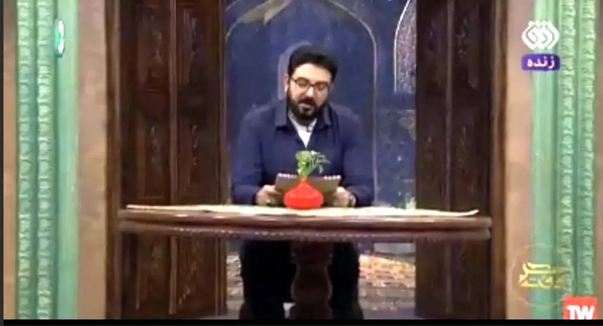  حمله مجری شبکه افق به دولت در برنامه زنده: حسابتان با کرام الکاتبین است