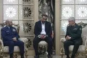 دیدار مهم مقام عالی‌ رتبه نظامی عربستان با سرلشکر باقری