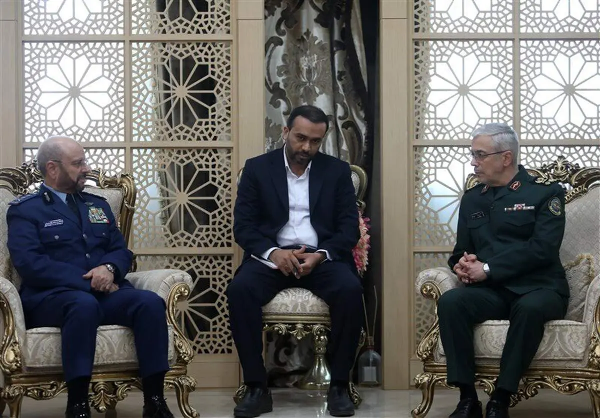 دیدار مهم مقام عالی رتبه نظامی عربستان با سرلشکر باقری